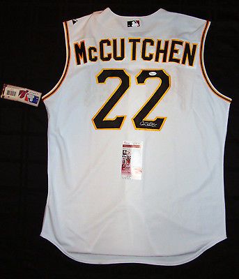 Andrew McCutchen Pirates Signed AUTO Authentic Majestic Jersey JSA PSA