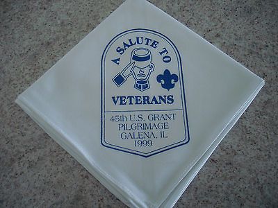 45th annual U. S. Grant Pilgrimage Neckerchief 1999 in Galena