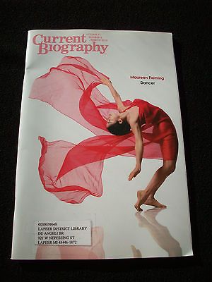 FAMOUS DANCER MAUREEN FLEMING CHOREOGRAPHER BALLET CURRENT BIOGRAPHY