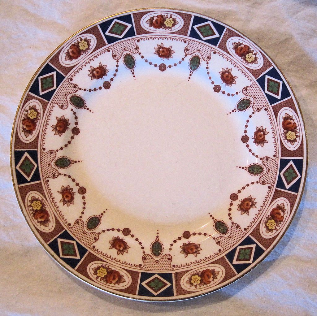 Midwinter Burslem Porcelon China 7 1/4 inch Salad Dessert Plate