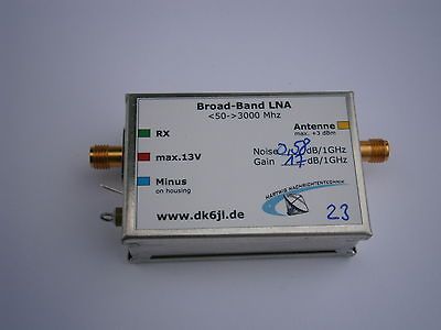 Broadband Preamp for SETI, Scanner, Radio Astronomy, HamRadio,LNA 3000