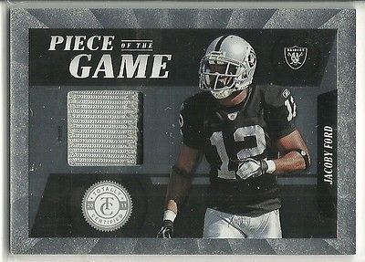 2011 Totally Certified Jacoby Jones 2 Color GU PATCH RELIC 1/49 SP