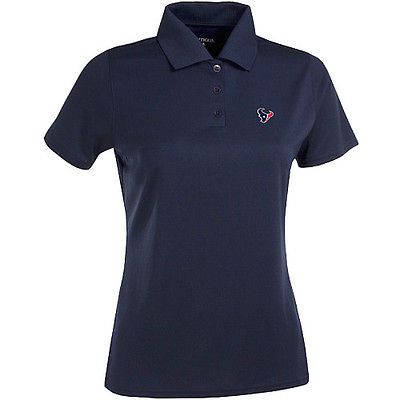 Antigua Womens Houston Texans Exceed Performance Polo Shirt