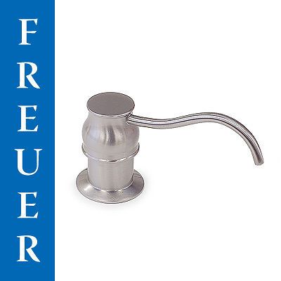 Brushed Nickel Stainless Steel Kitchen Soap Lotion Pump Dispenser