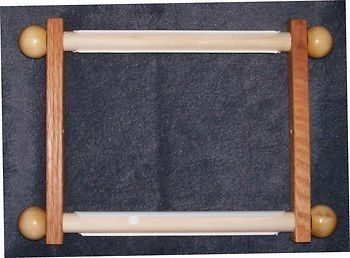 Edmunds Handi Clamp Stitchers Scroll Frame Set 6x6