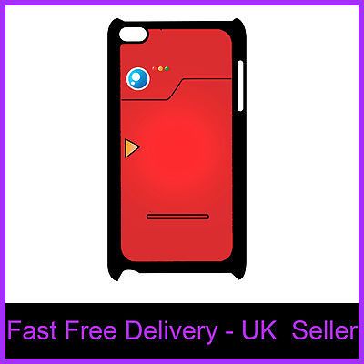 Pokemon Pokedex iPod Touch 4 / 4G 4th Gen Hard Black Case Geeky Gamer