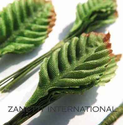 Green Leaves Set Craft Leaf Fake Faux Floral Wedding Decor Flowers