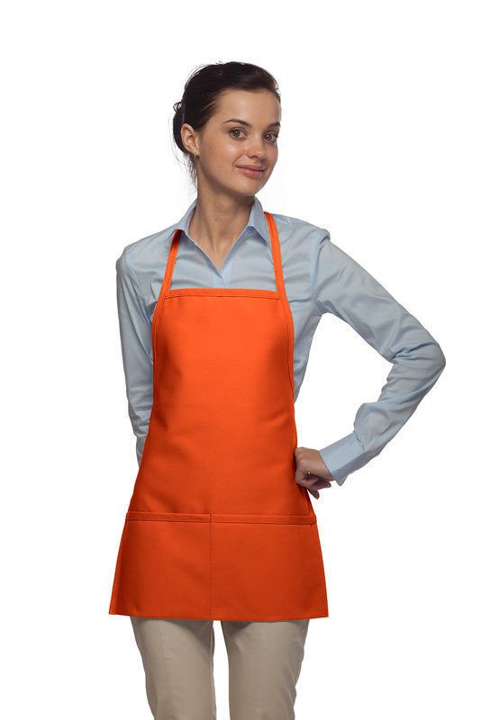 Daystar Aprons 1 Style 215 two pocket bib apron ~ Made in USA