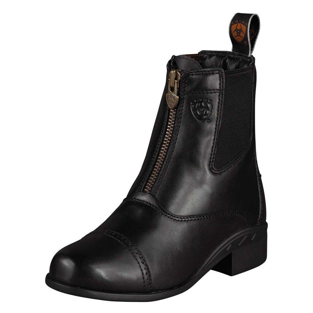 Ariat Paddock Boots English Devon III Zip Child Black Kids 10001834