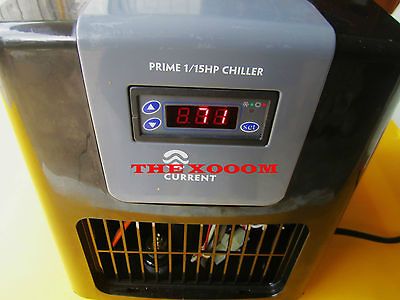 AQUARIUM CHILLER   MAKE CURRENT   Model PRIME 1/15HP