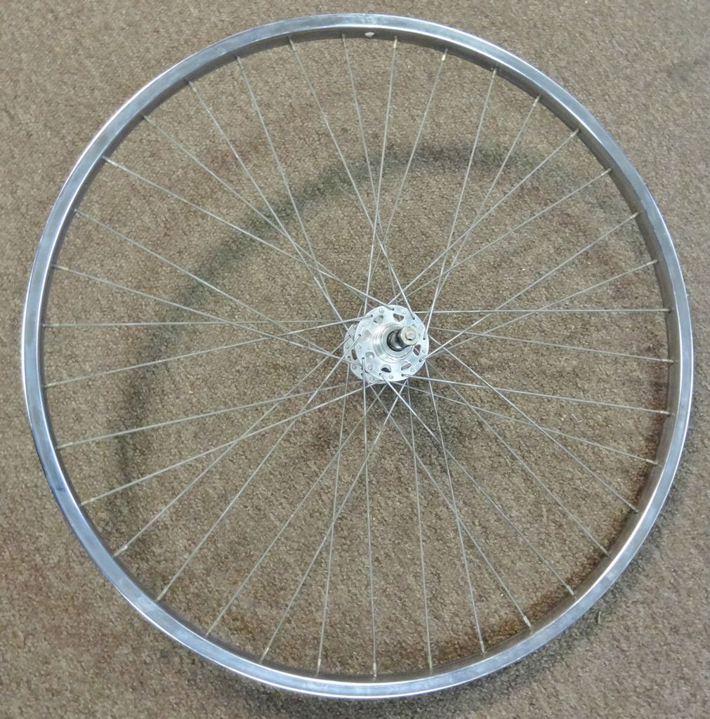 Vintage Used Schwinn Rear Wheel 27 inch for Road Bike Freewheel