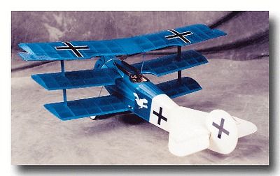 Newly listed FOKKER Dr I DARE DESIGN FLYING MODEL AIRPLANE RC KIT