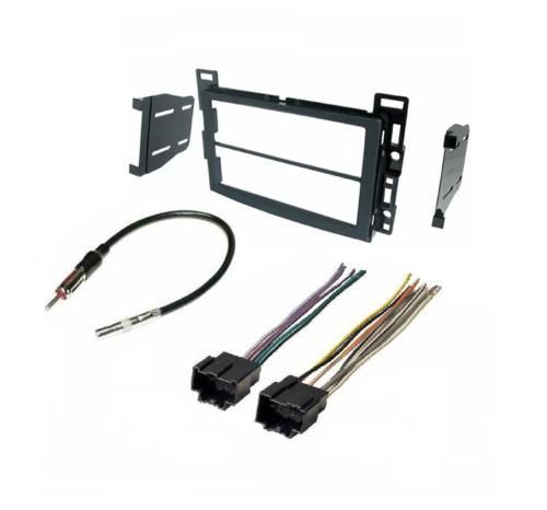 STEREO RADIO KIT DASH INSTALLATION MOUNTING TRIM W/ WIRING HARNESS