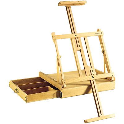 Arun Table COMPACT TABLE EASEL folds to small size CANVAS 34 high
