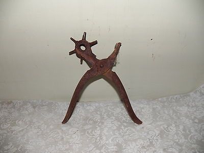 Vintage Antique Leather Hole Punch Metal Collectable For Display Only