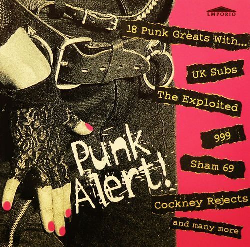 PUNK ALERT   18 rare tracks 999, Angelic Upstarts, ATV