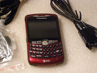 BlackBerry Curve 8310   Red (AT&T) Smartphone