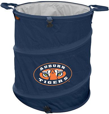 Auburn Tigers NCAA Collapsible Trash Can Beverage Cooler Hamper