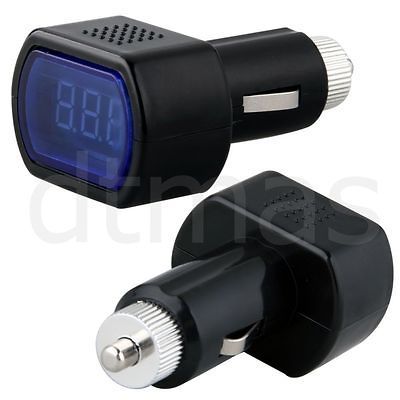 Auto Battery Electric Cigarette Lighter Voltmeter Voltage Meter Tester