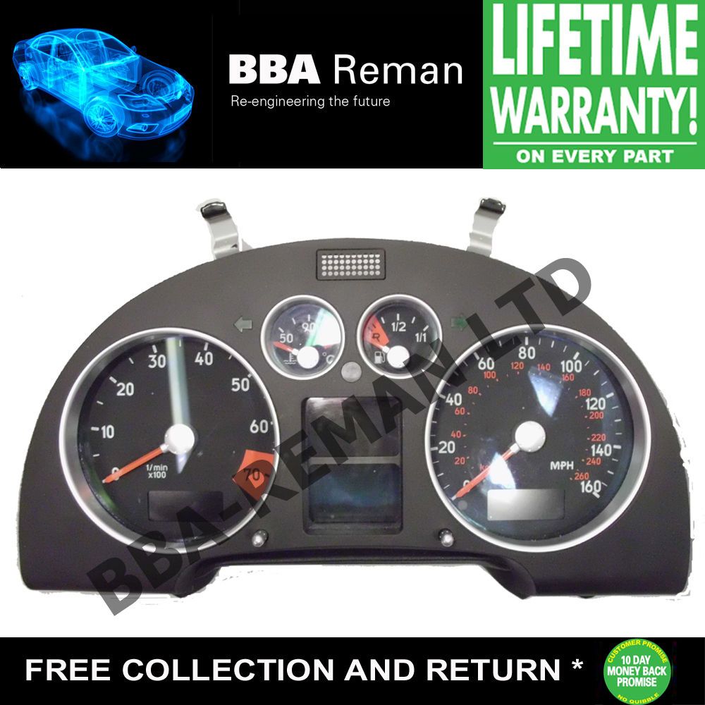 AUDI TT DASH INSTRUMENT CLUSTER REPAIR W/O LED REPLACED