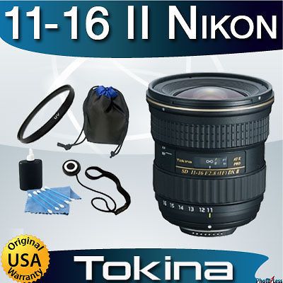 11 16mm f/2.8 AT X116 Pro DX II Digital Zoom AF S Lens for Nikon Kit