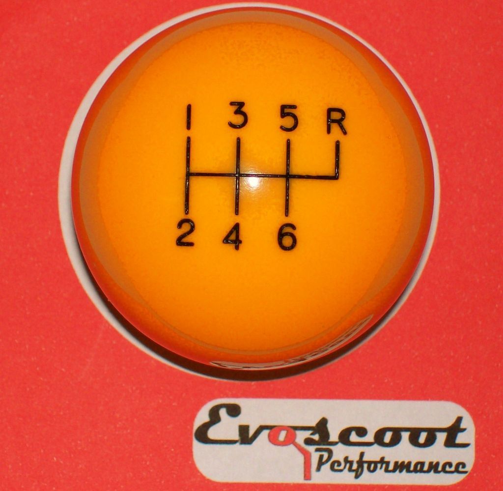 YELLOW 6 SPEED SHIFT KNOB CORVETTE C4 C5 HURST B&M MUSTANG STEEDA