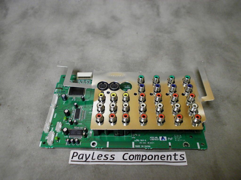 PANASONIC PT 50LC14 AV INPUT BOARD LSEP3127