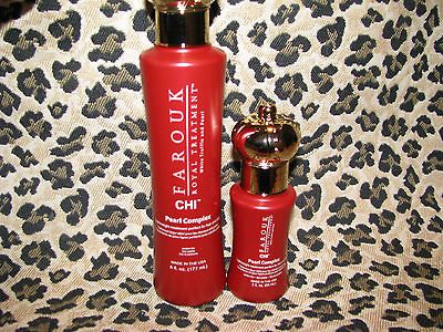 CHI FAROUK ROYAL TREATMENT PEARL COMPLEX 6 Oz & 2 Oz & **FREE GIFT