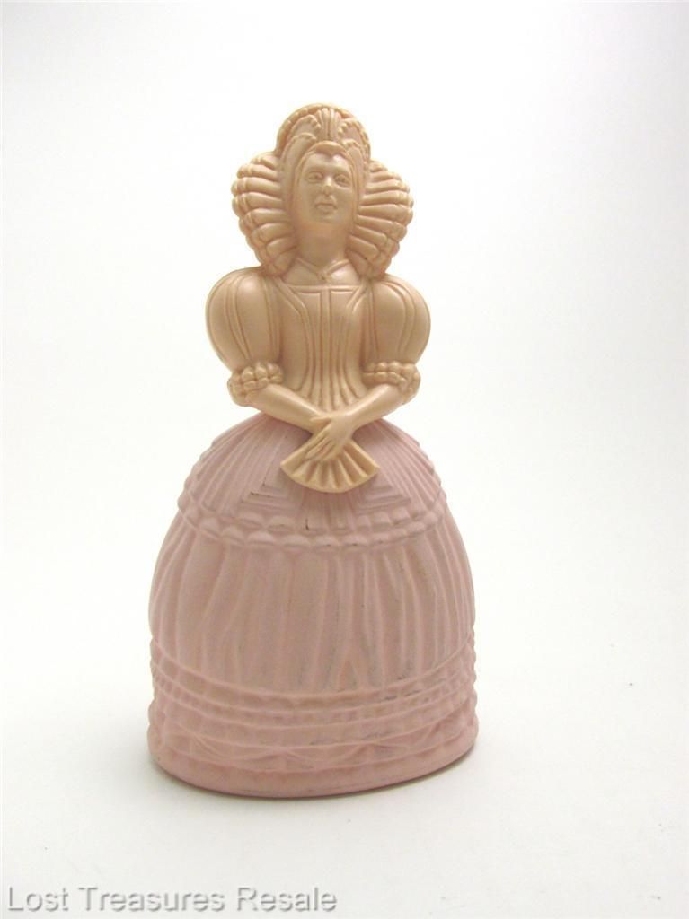 Avon Fashion Figurine Elizabethan Charisma Cologne Bottle   Empty