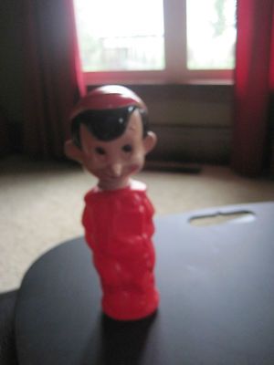 Vintage Walt Disney Pinocchio SHAMPOO SOAP BOTTLE SOAKY Rare Plastic