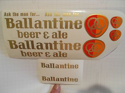 STRUCTO DECALS BALLANTINE BEER SEMI DECAL SET ~ PARTS