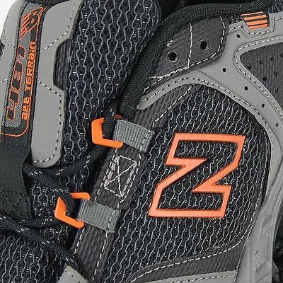 NEW BALANCE MT481GO 4E WIDE GRAY BLACK ORANGE TRAIL MENS US SIZE 15