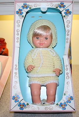 Famosa Baby Girl Doll w/box
