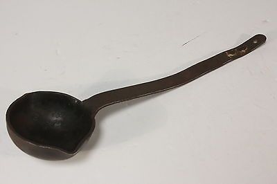 Antique Blacksmith Lead Melting Ladle Babbitt Plumbers 16 1# Vintage