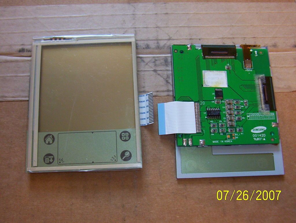 Symbol SPT1500 SPT1550 Palm III LCD Display