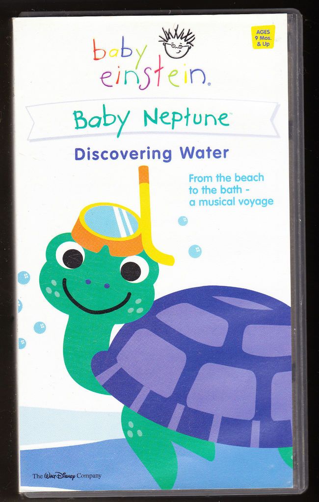 BABY EINSTEIN   BABY NEPTUNE   DISCOVERING WATER   AGES 9 MONTHS & UP
