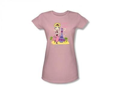 Dream Of Jeannie Cartoon Bottle Classic Retro TV Show Juniors