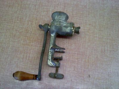 vintage Hibbard Spencer Bartlett Co. #7 OVB food chopper meat grinder