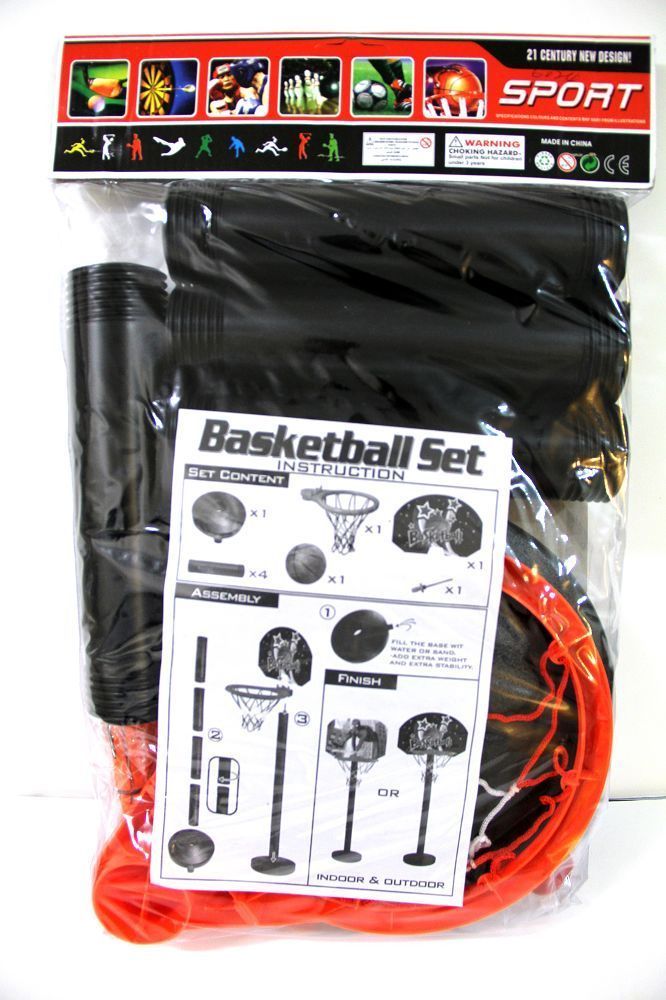 NEW** Plastic Spiderman Basketball Set For Kids