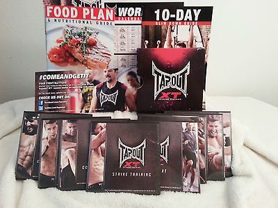 Mma workout Tapout Xt MINT condition complete with resistance band WOW