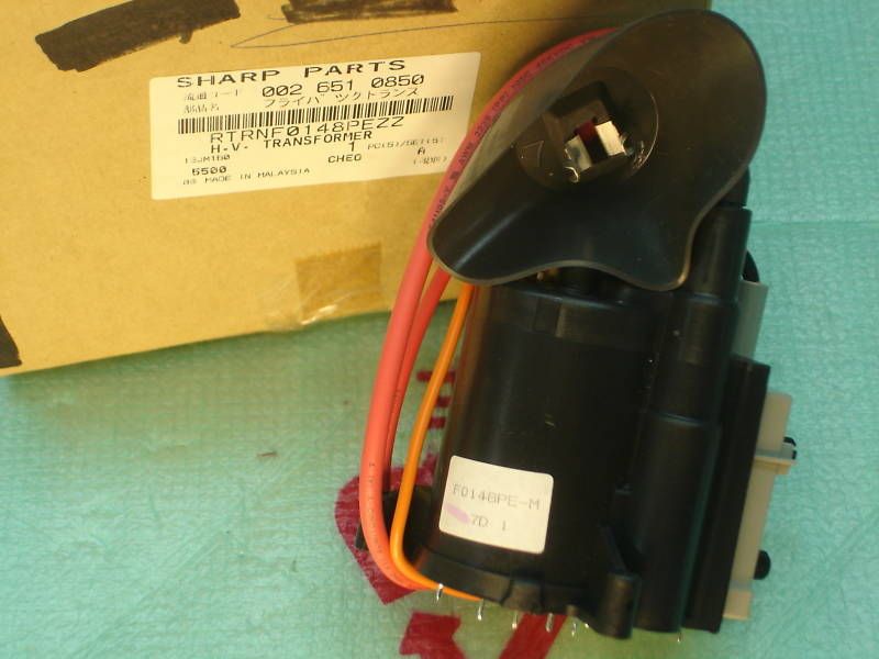 SHARP RTRNF0148PEZZ FLYBACK TRANSFORMER Part NEW