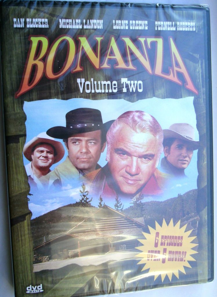 Volume 2 (DVD) Dan Blocker Michael Landon Lorne Green Pernell Roberts