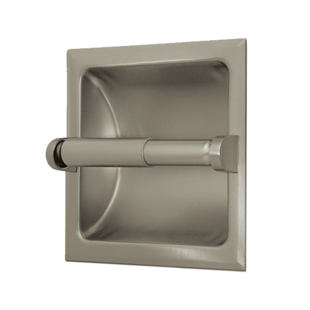 Gatco 780 Toilet Paper Holder Recessed Satin Nickel