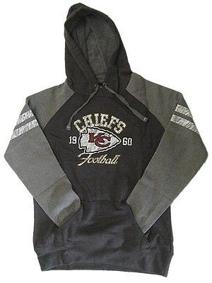 New NFL Womens Kansas City Chiefs Hoody Sweatshirt Small Medium Large