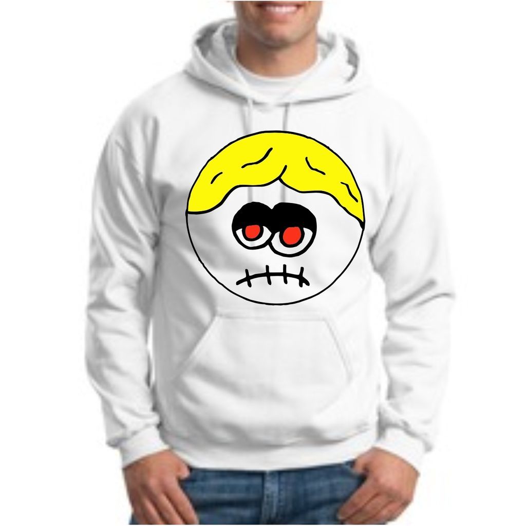 White Bastard Face CREWNECK OFWGKTA Tyler Goblin Earl Wolf Gang