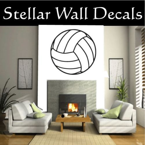 VolleyBall Sport Wall Car Vinyl Decal Sticker ST003