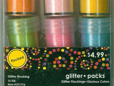 TREE HOUSE STUDIO Glitter Flocking GLORIOUS COLORS Flocked