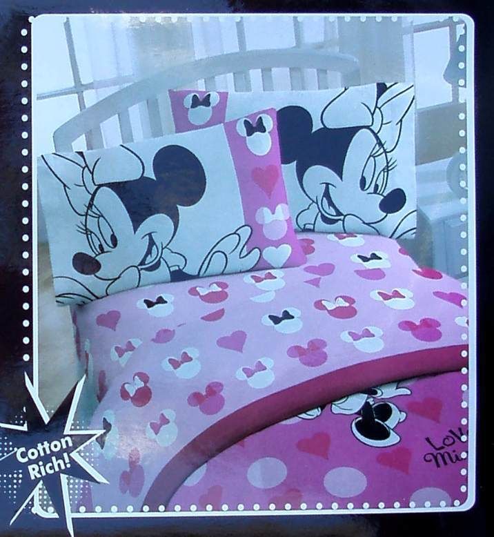 minnie mouse bed sheets