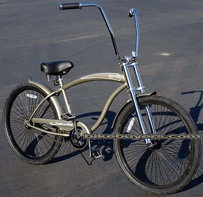 GT for man 26 single 1 speed Beach Cruiser Bikes Chopper Fork mgy