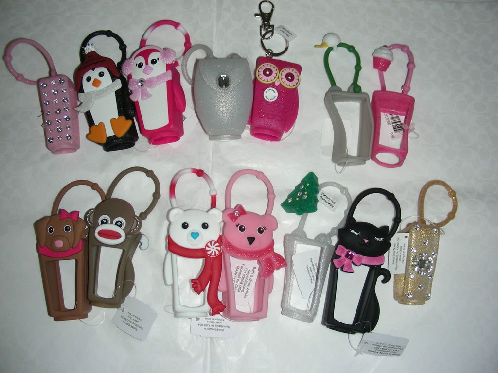 BATH AND BODY WORKS POCKETBAC HOLDER *YOU CHOOSE* ANIMAL FIGURAL